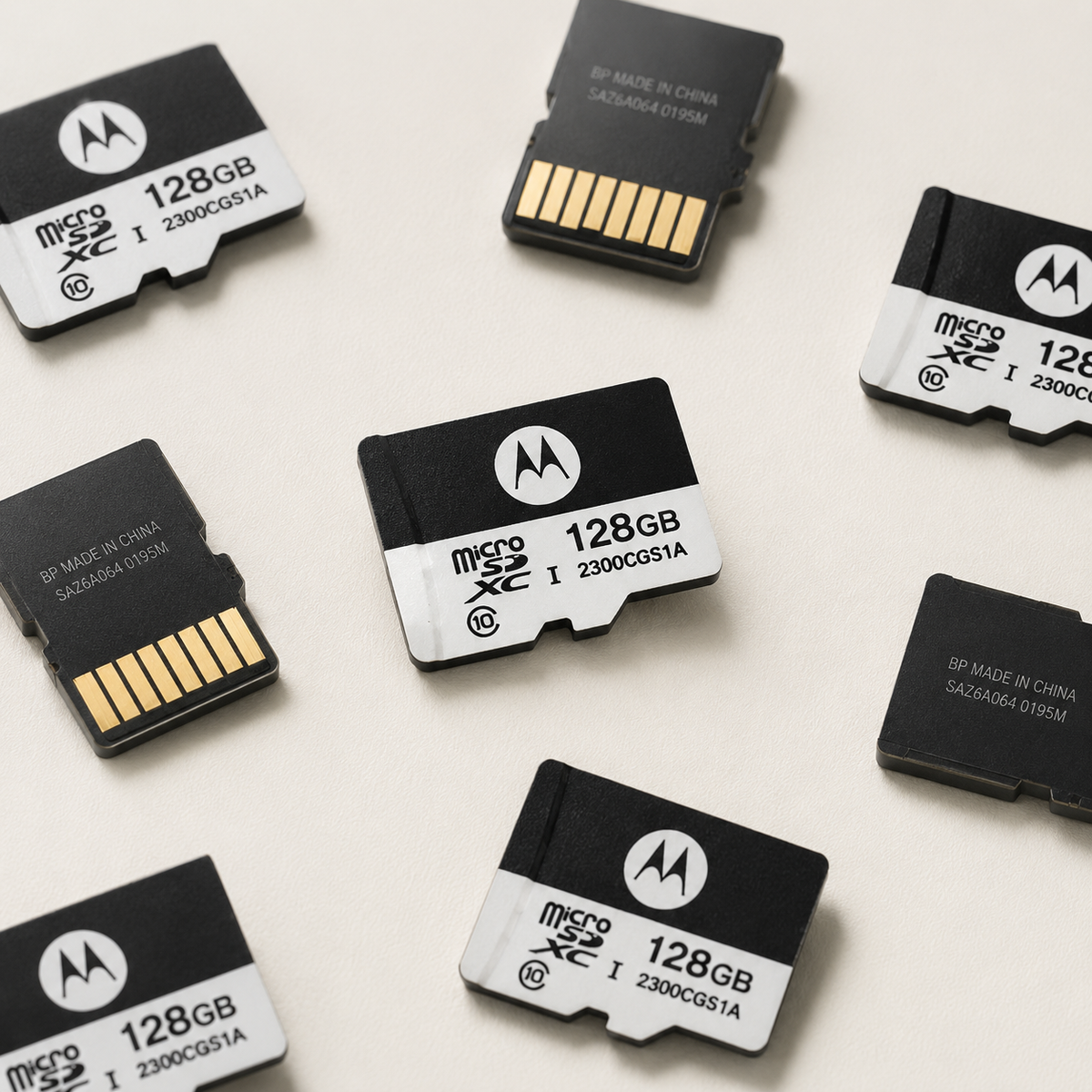 Memoria microSDXC Motorola | 128GB Camara de seguridad respaldo drones