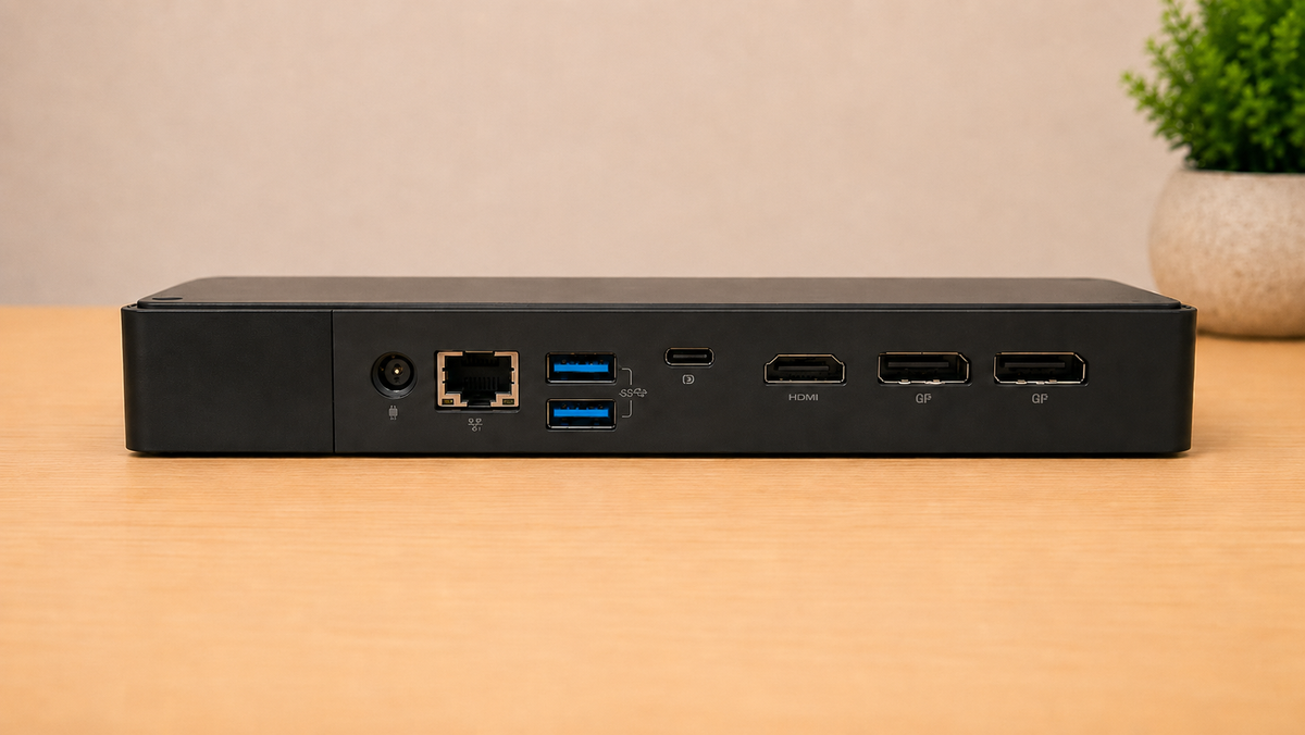 Dock Station Dell WD19DCS | Dual USB-C | Incluye Cargador Original 240W | Hasta 4 Monitores 4K