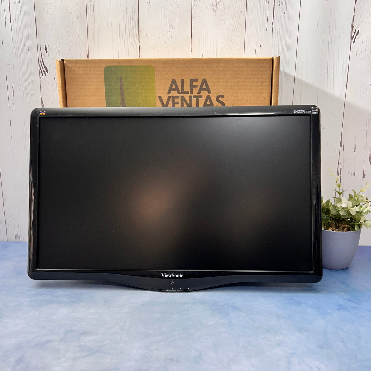 Monitor sin base ViewSonic 22” VA2231wm – LED Full HD 60Hz 5ms VGA – DVI CLASE B