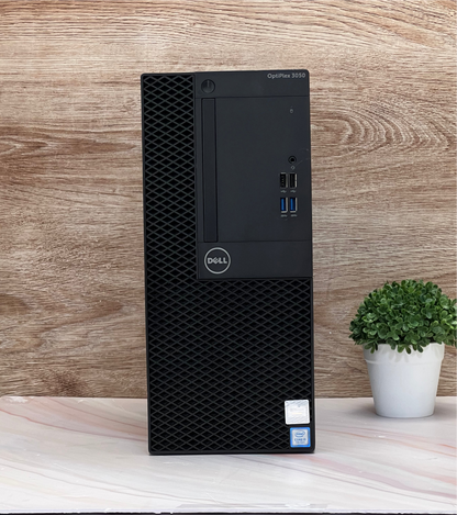 CPU Dell OptiPlex 3050 MT | Core i5 7ma Gen | SSD 250GB | 16GB RAM DDR4 | NVIDIA GeForce GTX 1050 2GB | Windows 10 Pro | Clase B