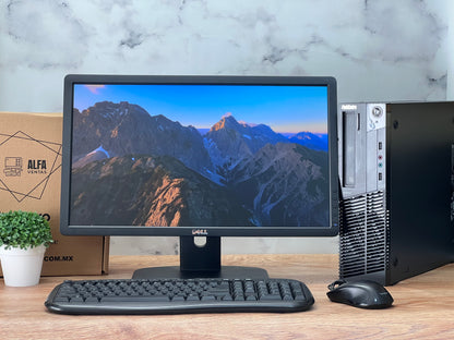 Computadora Completa Lenovo ThinkCentre M82 SSD 240GB | 8GB RAM | Core i7 3ra Gen | Monitor 22”