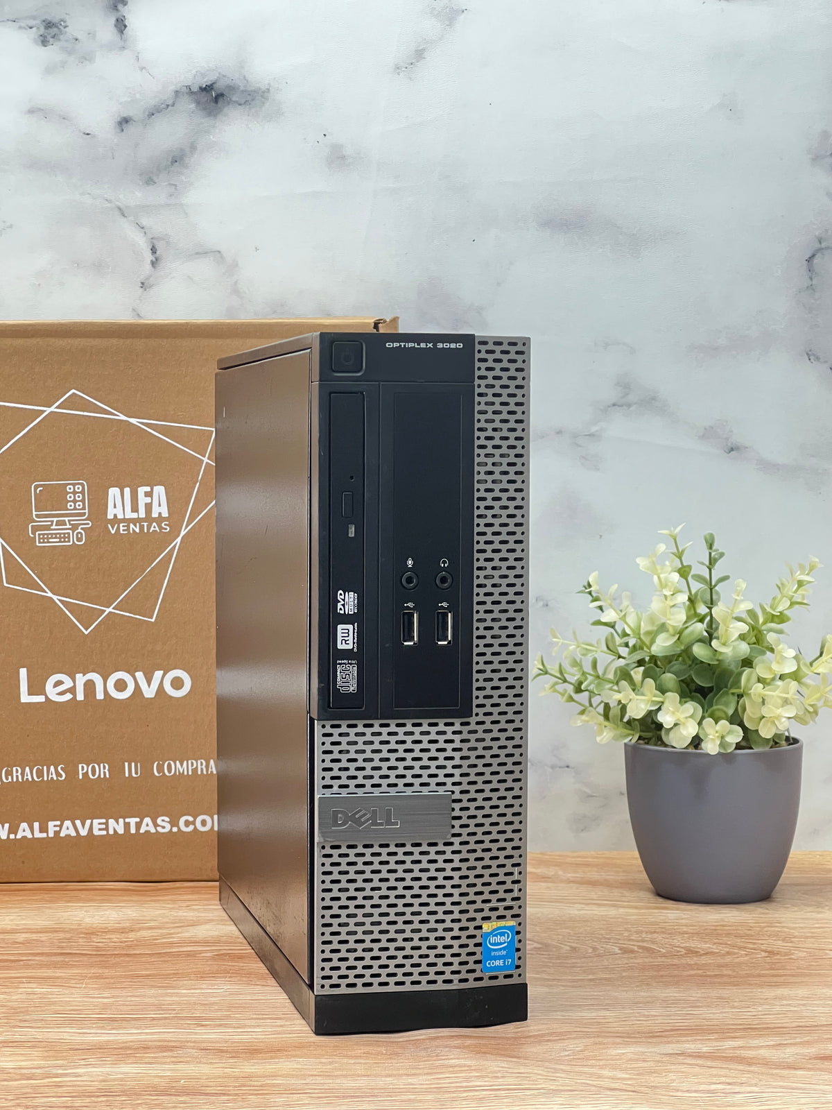 CPU Dell OptiPlex 3020 / 9020 SFF | Core i7 4ta Gen | 16GB RAM | SSD 240GB | Windows 10 / 11