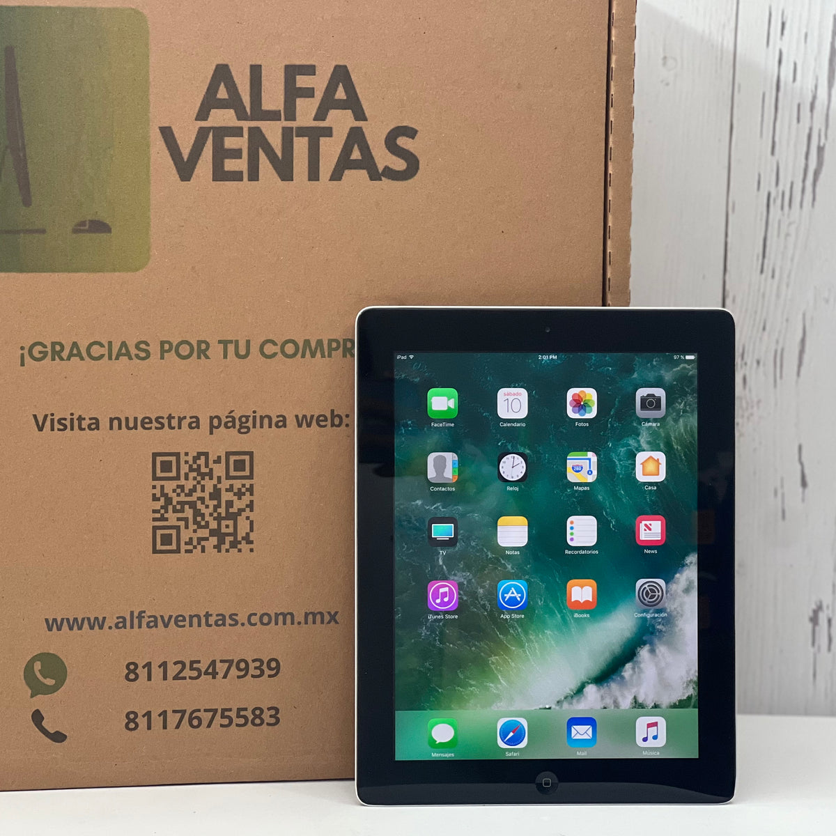 iPad Apple 4ta Gen WiFi 32GB | iOS 10.3.4 | Modelo MD523LL/A