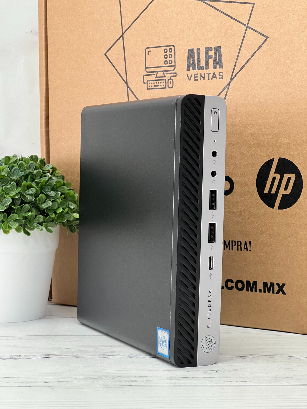 Micro CPU HP EliteDesk 800 G3 – Core i5 6ta Gen SSD 960GB RAM 16GB DDR4 Windows 10