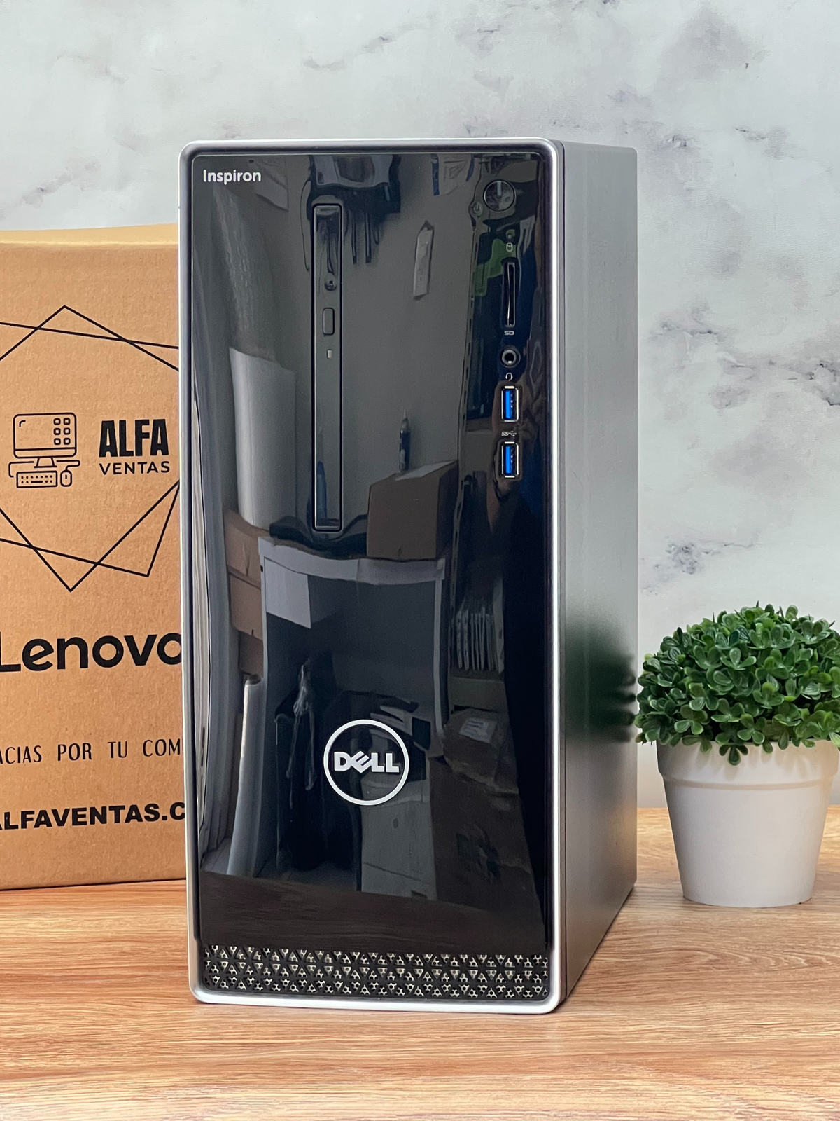 CPU Dell Inspiron 3650 MT | Core i3 6ta Gen | SSD 256GB | 8GB RAM DDR4 | HDMI / VGA | Windows 10