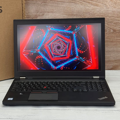 Laptop Lenovo ThinkPad P50 Xeon E3 SSD 256GB 32GB RAM Pantalla tactil  15.6" NVIDIA Quadro M2000M 4GB Clase B