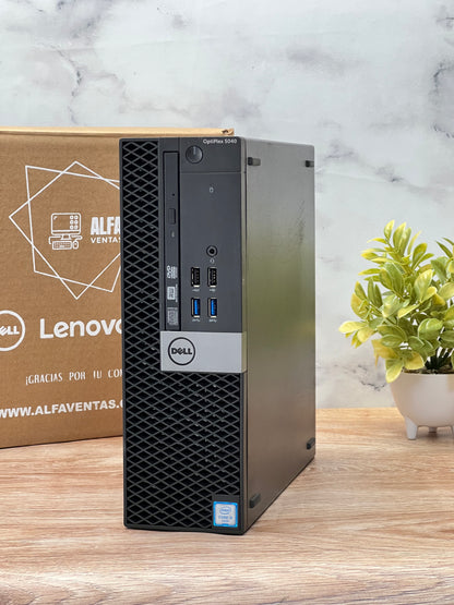 CPU Dell OptiPlex 5040 SFF – Core i5 6ta Gen SSD 500GB RAM 16GB DDR3 Tarjeta AMD Radeon R5 340 2GB