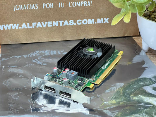 Tarjeta Gráfica NVIDIA NVS 310 512mb bajo perfil, DisplayPort x2
