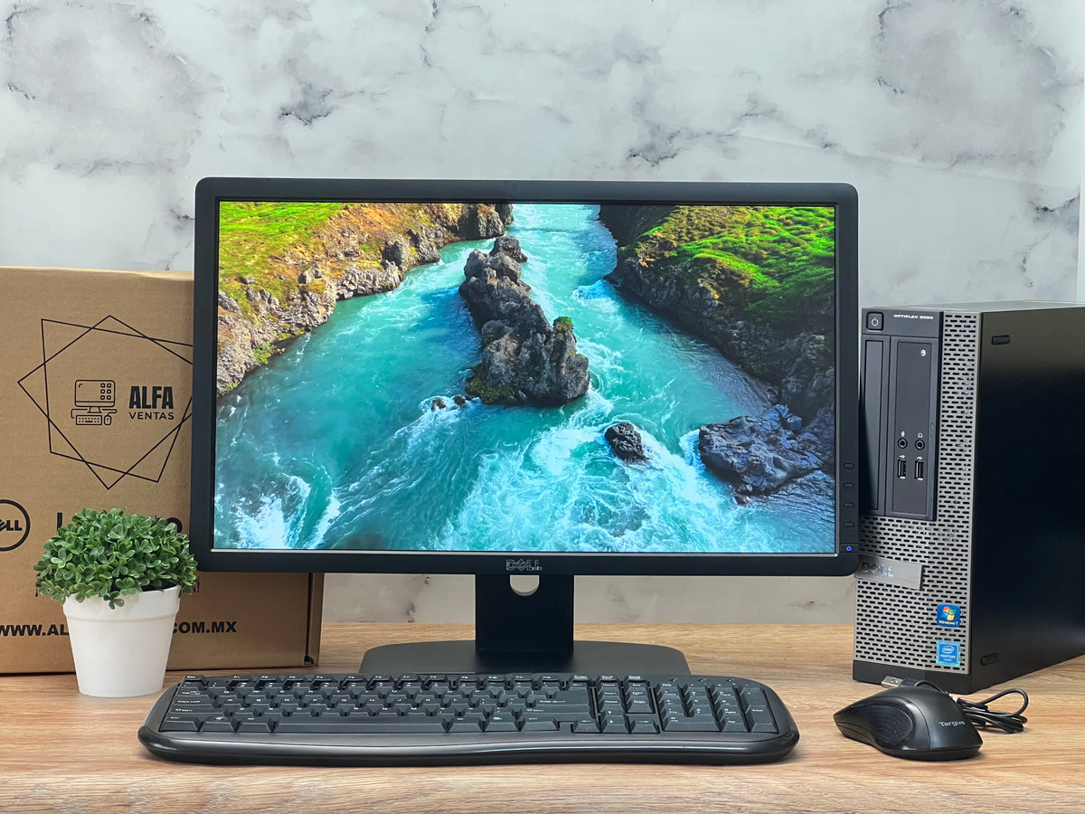 Computadora Completa Dell OptiPlex 3020 sff SSD 480GB | 8GB RAM |  Pentium | Monitor 22”