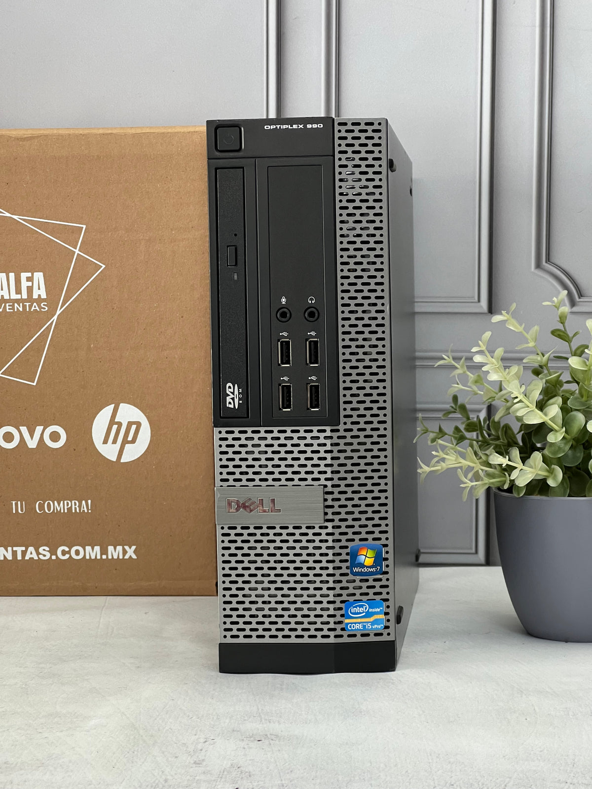 CPU Dell Optiplex 990/390 SFF Core i5 2da Gen SSD 240 gb RAM 16gb Windows 10