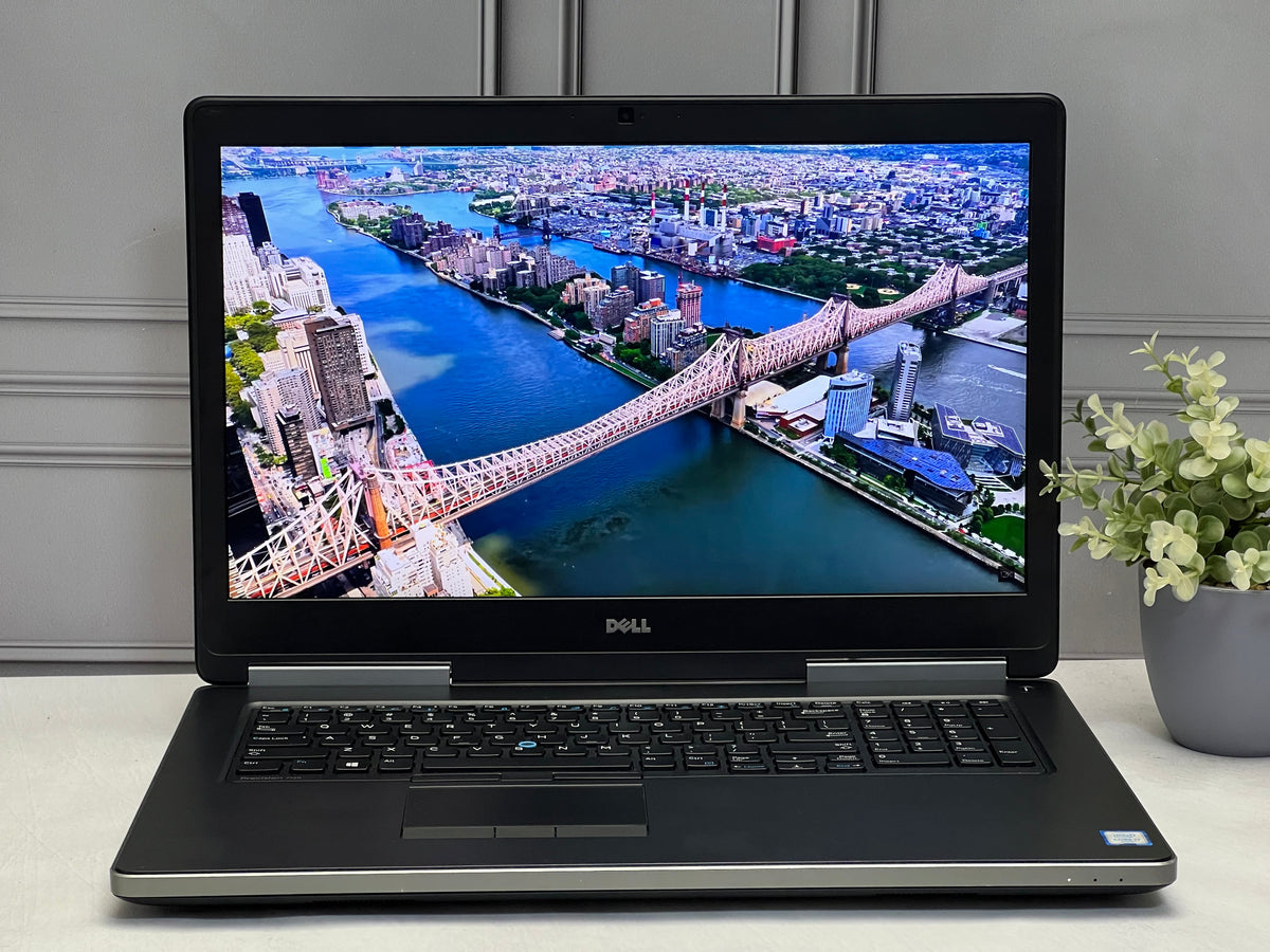 Laptop Dell Precision 7720 Core i7 6ta Gen 16 GB RAM SSD 256GB  Tarjeta NVIDIA Quadro M1200 4GB Pantalla 17.3″
