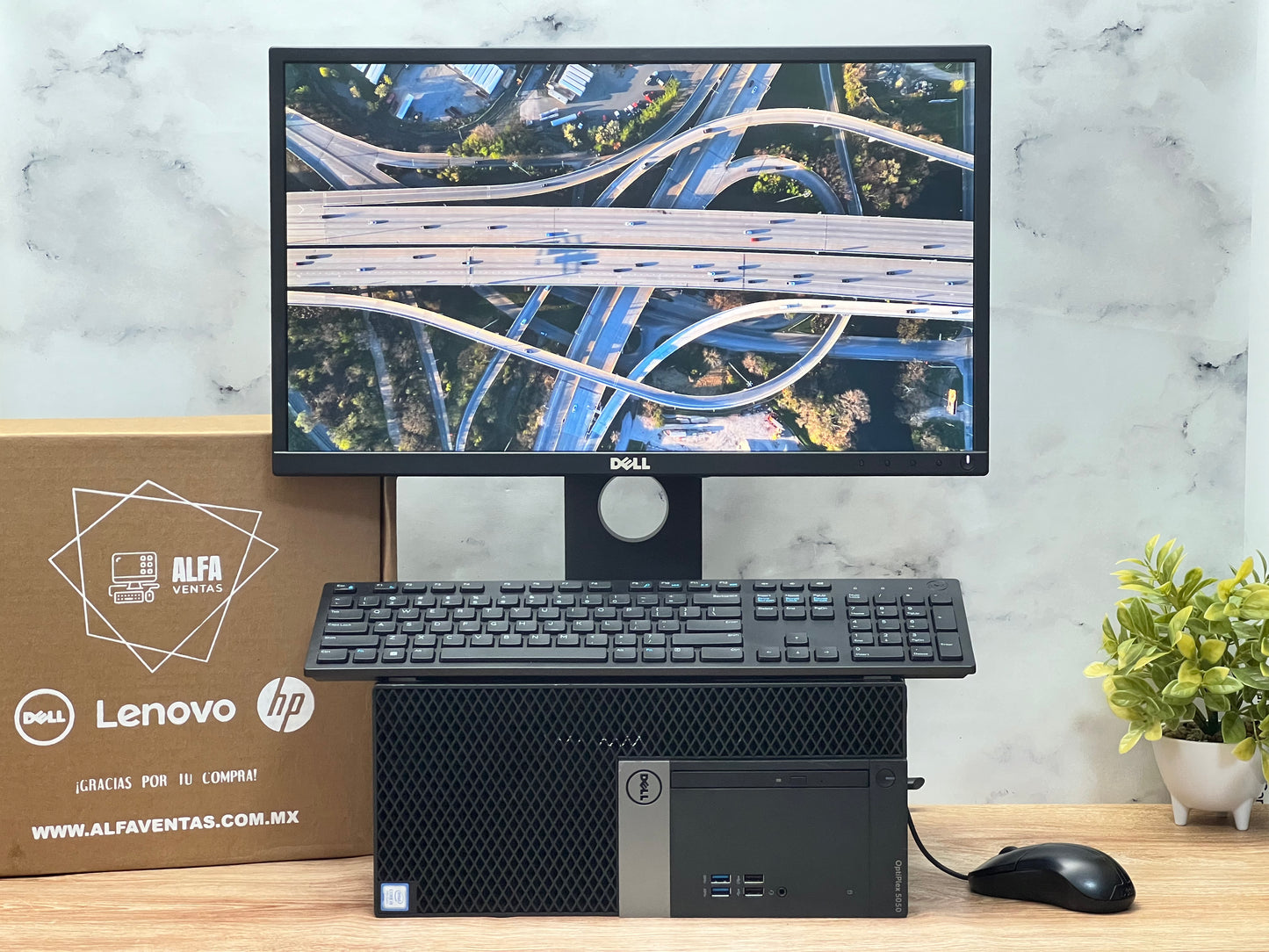 Computadora DELL Optiplex 5050 MT Core i5 7ma Gen SSD 512GB RAM 16GB DDR4 Windows 11 pro