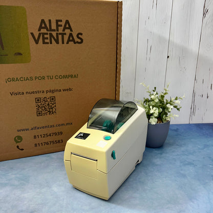 Zebra LP2824 Plus  Impresora de etiquetas de código de barras, térmica directa, interfaz USB, 2 pulgadas