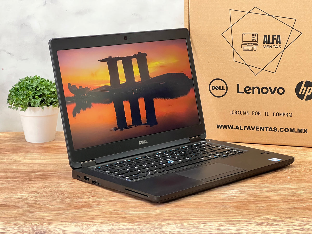Laptop Dell Latitude 5480 Core i7 6ta gen SSD 256GB 16GB RAM Pantalla 14 " Tarjeta GEFORCE 2GB