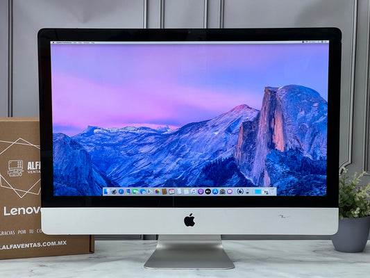 iMac 27" A1312 Mid 2011  Core i5 SSD 512GB  RAM 32GB  CLASE B IDEAL PARA PARTES