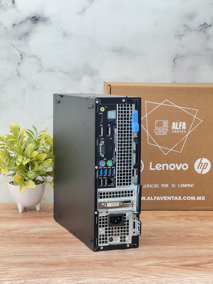 CPU DELL Optiplex 7050 SFF Core i7 7ma Gen SSD 256GB RAM 16GB DDR4 W10, Tarjeta de video 2GB