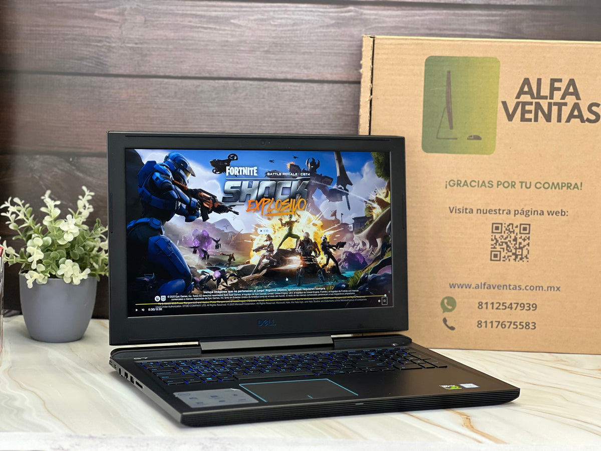 Laptop Dell G7 7588 Core i7 8va Gen  SSD 480GB 32GB RAM TARJETA GTX 1060 6GB CLASE B