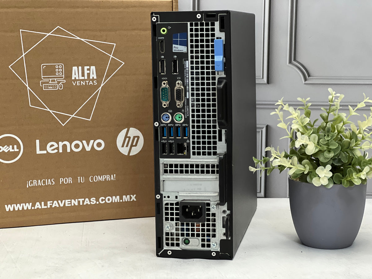 CPU Dell Optilex 5050 sff Core i7 7ma gen SSD 240gb RAM 16gb DDR4 Windows 10 Tarjeta Gráfica