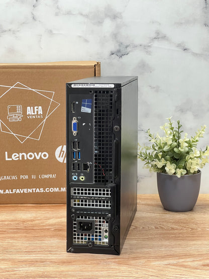 CPU Dell OptiPlex 3020 / 9020 SFF | Core i7 4ta Gen | 16GB RAM | SSD 240GB | Windows 10 / 11