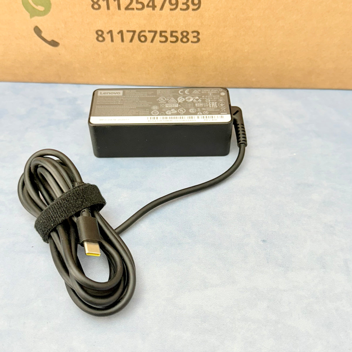 Cargador tipo C Lenovo Original 45W USB-C 20V 2.25A ( de uso)