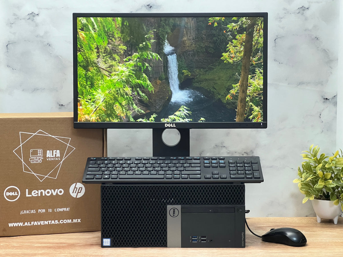 Computadora DELL Optiplex 5050 MT Core i5 7ma Gen SSD 512GB RAM 16GB DDR4 Windows 11 pro