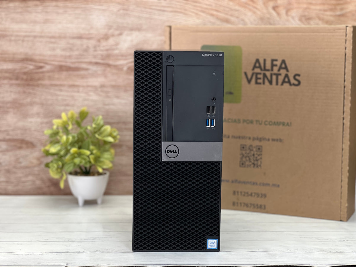 CPU Dell OptiPlex 5050 Tower Core i5 7ma Gen  SSD 1TB 16GB RAM  Tarjeta Gráfica Quadro P2200 5GB
