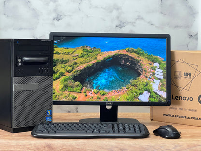 Computadora Dell Optiplex 790 | Core i7 2da Gen | SSD 240GB | RAM 8GB | Monitor LED 22"