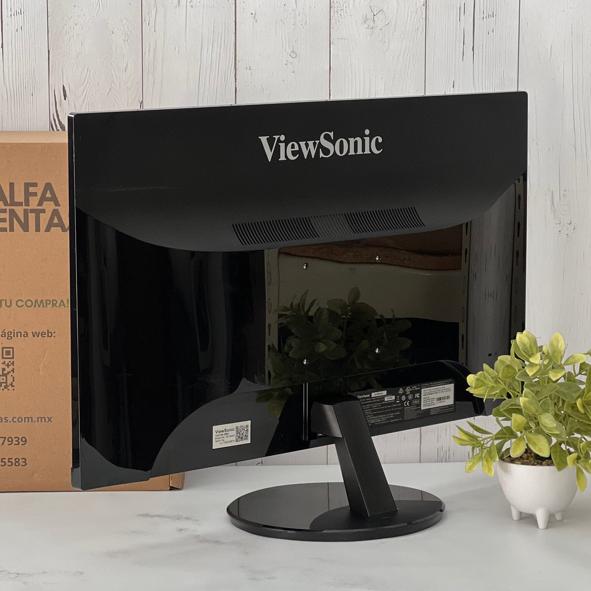 Monitor ViewSonic  27” | VA2759-smh | Full HD | IPS | HDMI y VGA | Bocinas Integradas