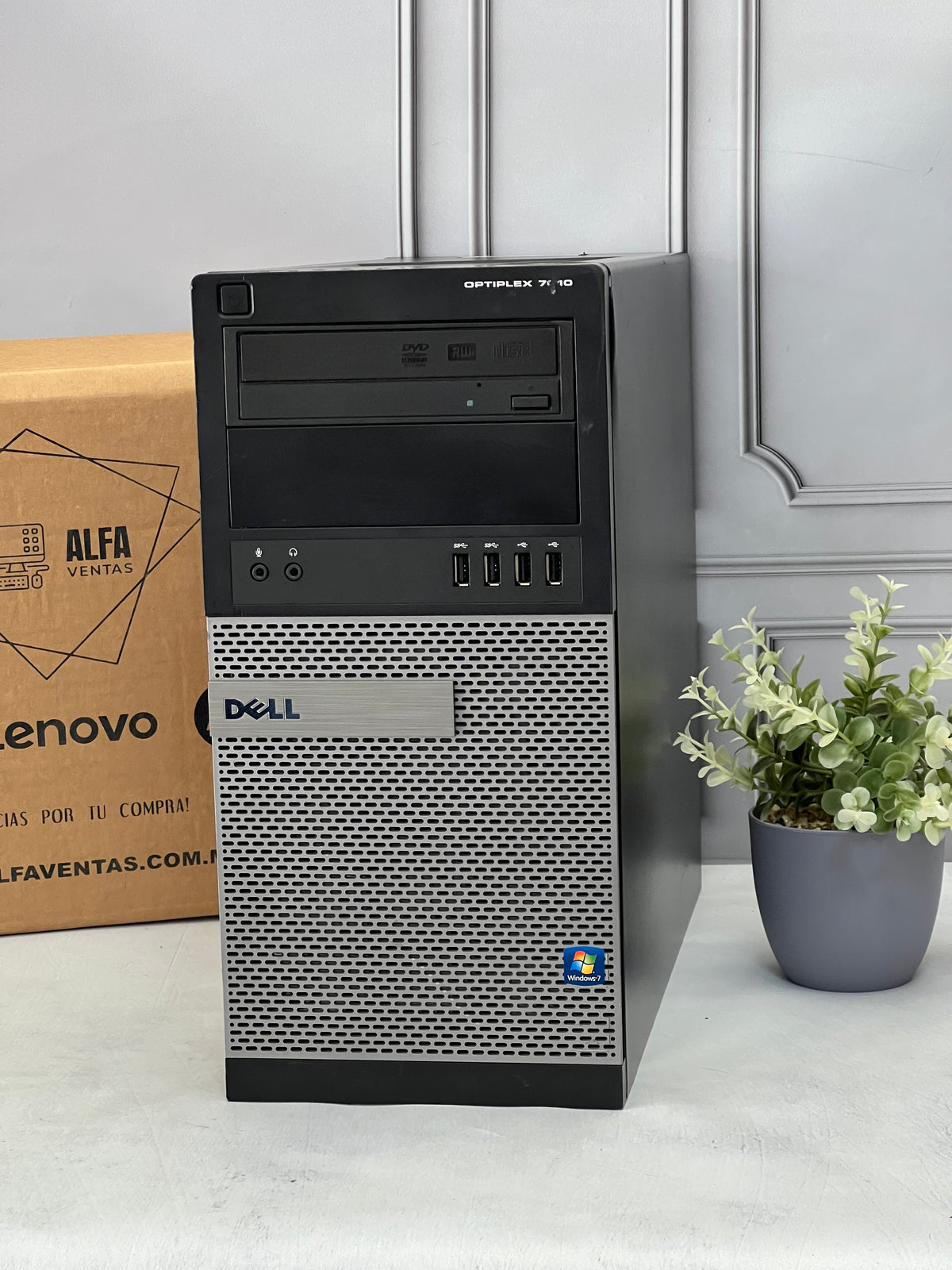 Dell OptiPlex 7010 MT Core i7 3ra Gen | 16GB RAM DDR3 | SSD 480GB | NVIDIA GeForce GT 2GB | Windows 10