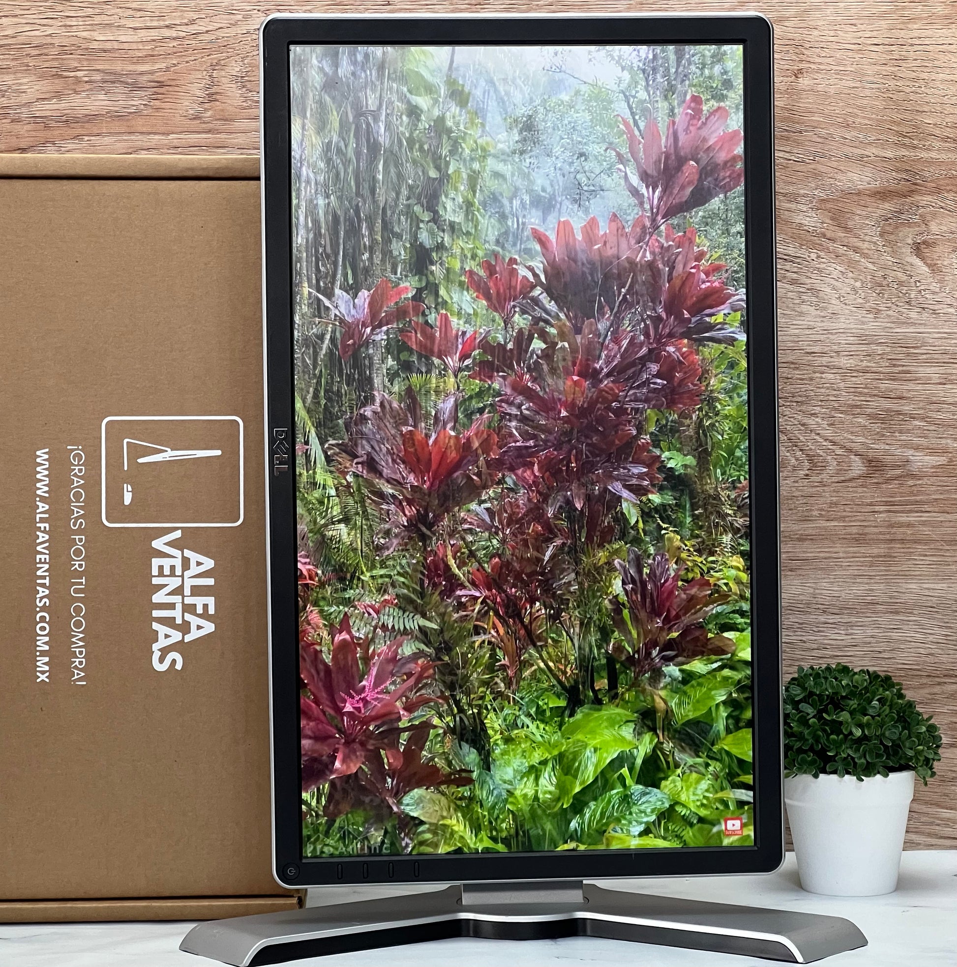 Monitor DELL 22” pulgadas LED FULL HD 1080p DISPLAYPORT VGA DVI