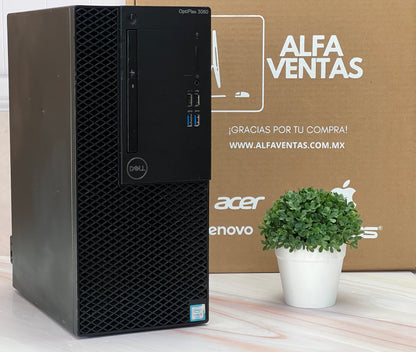 CPU Dell Optiplex 3060 TOWER Core i7 8va Gen SSD 512gb RAM 16gb HDMI Tarjeta grafica Geforce GT 730 2GB