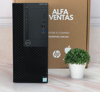 CPU Dell Optiplex 3060 Torre Core i7 8va Gen 16GB RAM  SSD 512GB Tarjeta Quadro P400 2GB