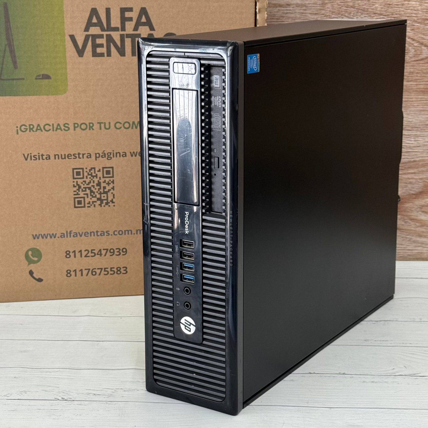 CPU HP ProDesk 400 G1 SFF | Pentium G3250 | SSD 120GB | 8GB RAM DDR3 | Windows 10