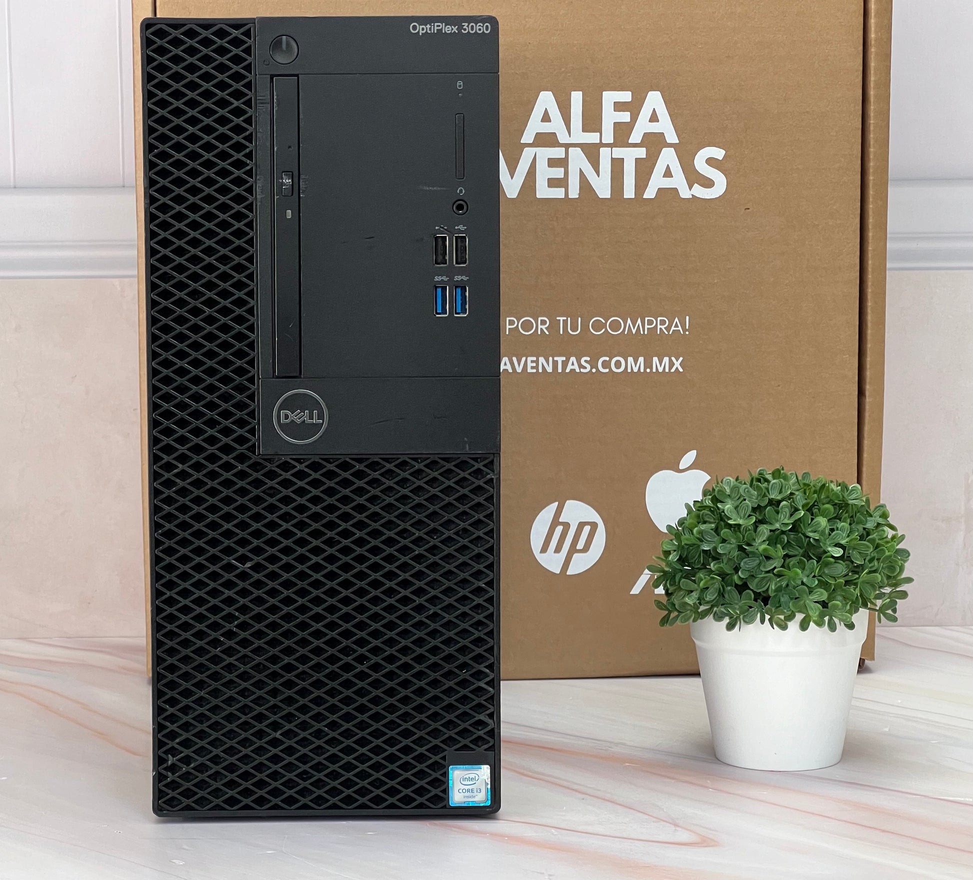 CPU Dell Optiplex 3060 Torre Core i7 8va Gen 16GB RAM  SSD 512GB Tarjeta Quadro P400 2GB