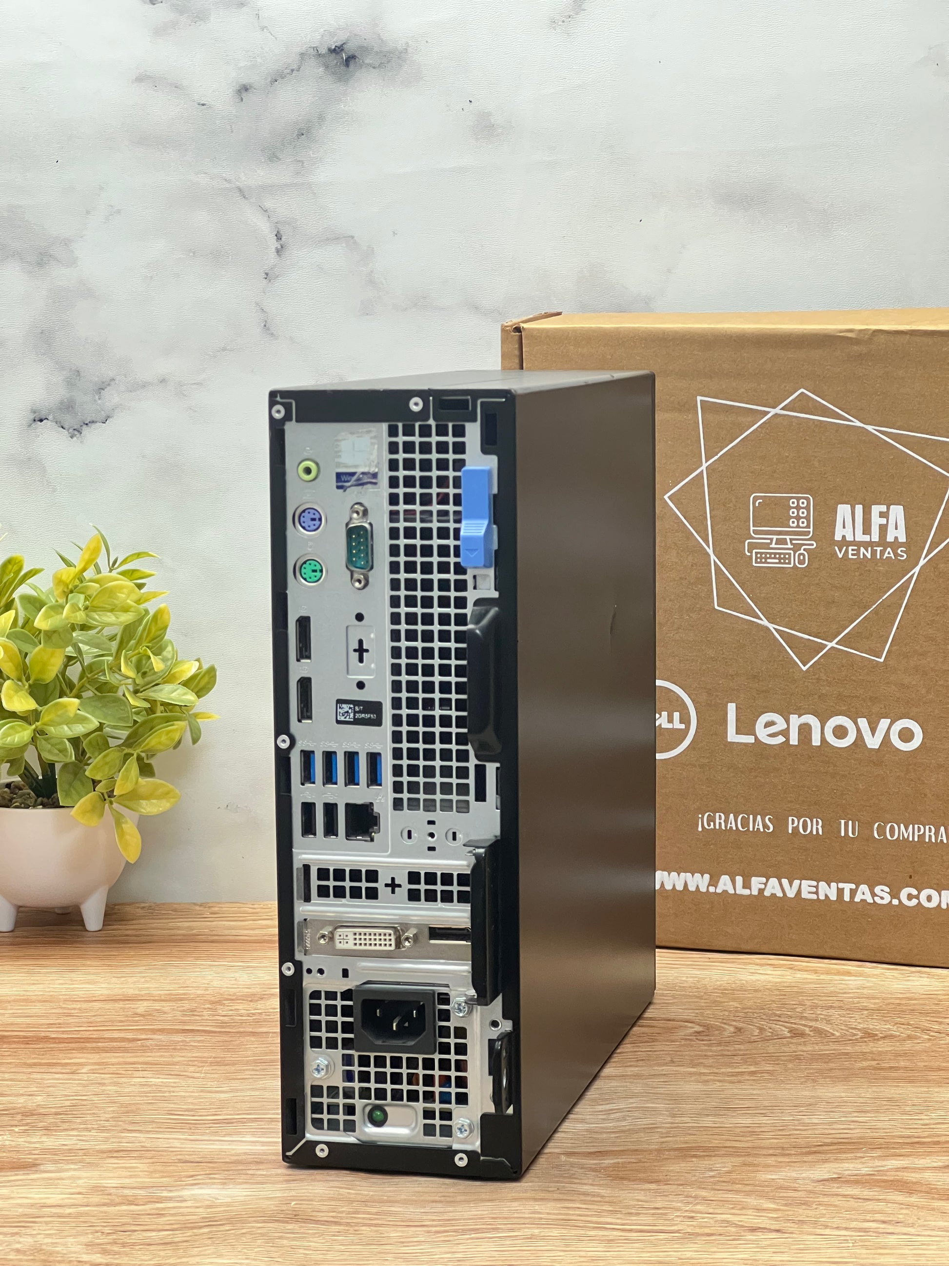 CPU Dell OptiPlex 7070 SFF Core i5 9na Gen 32GB RAM SSD 256 GB Tarjeta gráfica AMD Radeon  1GB