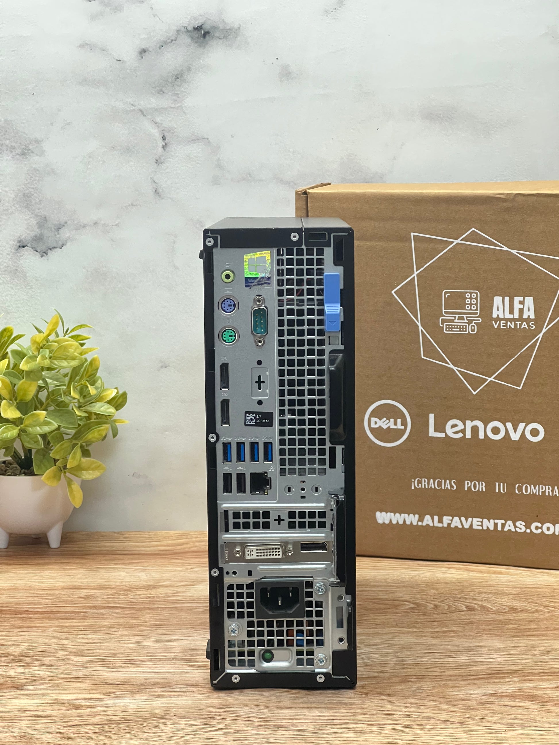 CPU Dell OptiPlex 7070 SFF Core i5 9na Gen 32GB RAM SSD 256 GB Tarjeta gráfica AMD Radeon  1GB