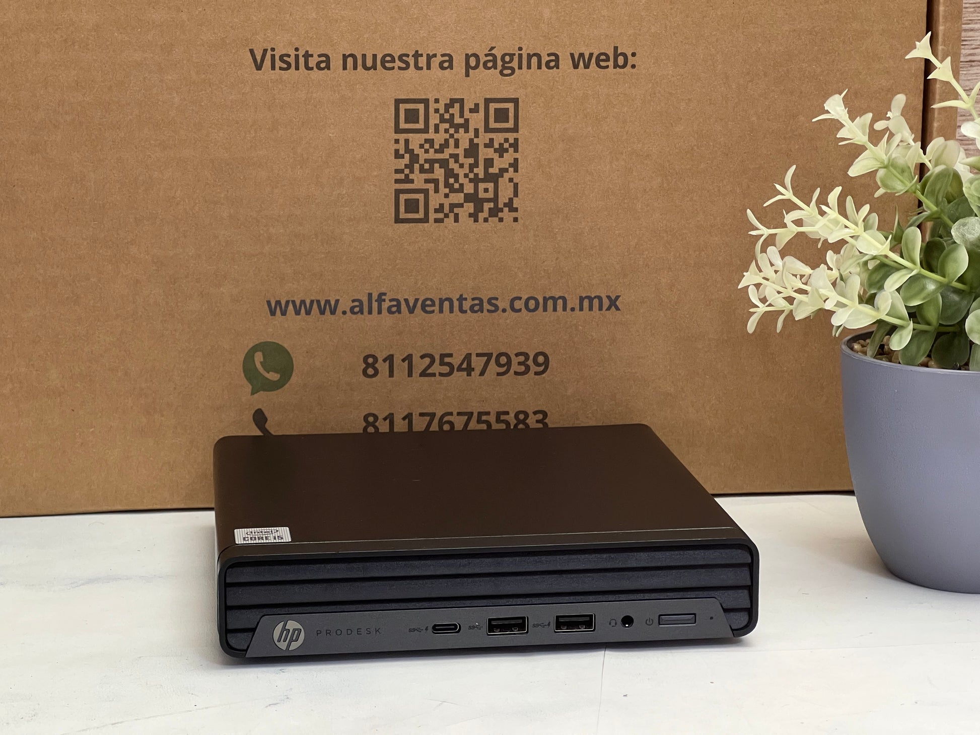 Micro PC HP Engage Flex Mini Core i5 10ma Gen SSD 256 GB 16 GB RAM Windows 11