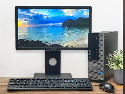 Computadora Completa Dell OptiPlex 3020 SFF – Pentium | 8GB RAM | SSD 240GB | Monitor 22" | Windows 10 Pro