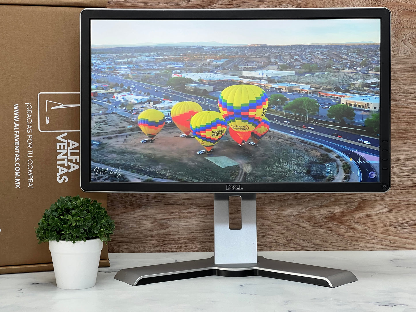 Monitor DELL 22” pulgadas LED FULL HD 1080p DISPLAYPORT VGA DVI