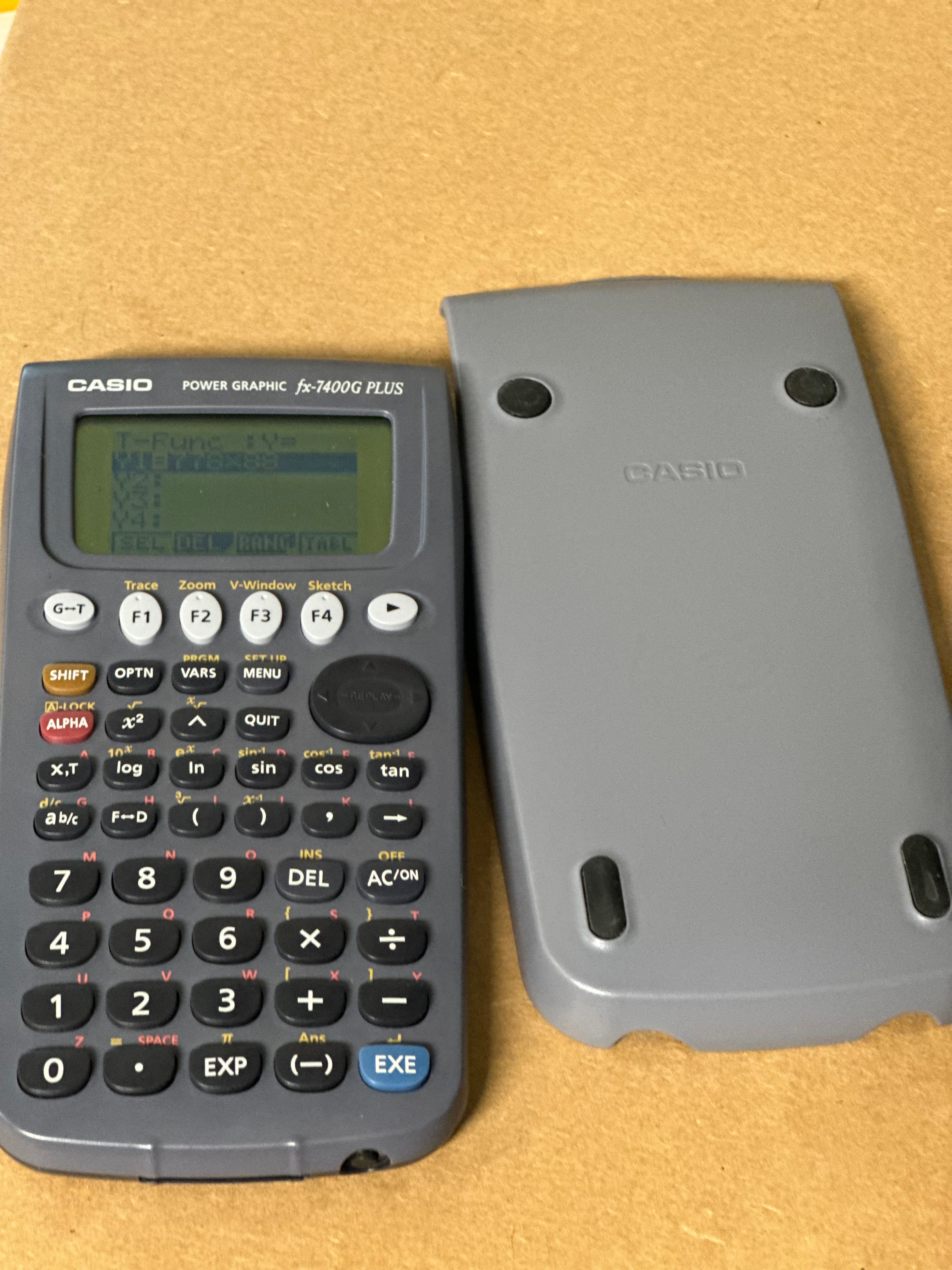 Casio fx7400g plus sale