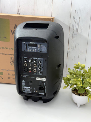 Bocina Amplificada ION Audio Pro Glow 8 | Bluetooth | 8" | USB | Auxiliar