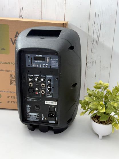 Bocina Amplificada ION Audio Pro Glow 8 | Bluetooth | 8" | USB | Auxiliar