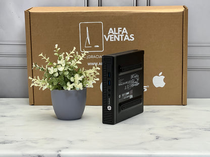 Micro CPU Hp EliteDesk 800 G1 Core i5 4ta Gen SSD 480GB 8GB RAM WINDOWS 10