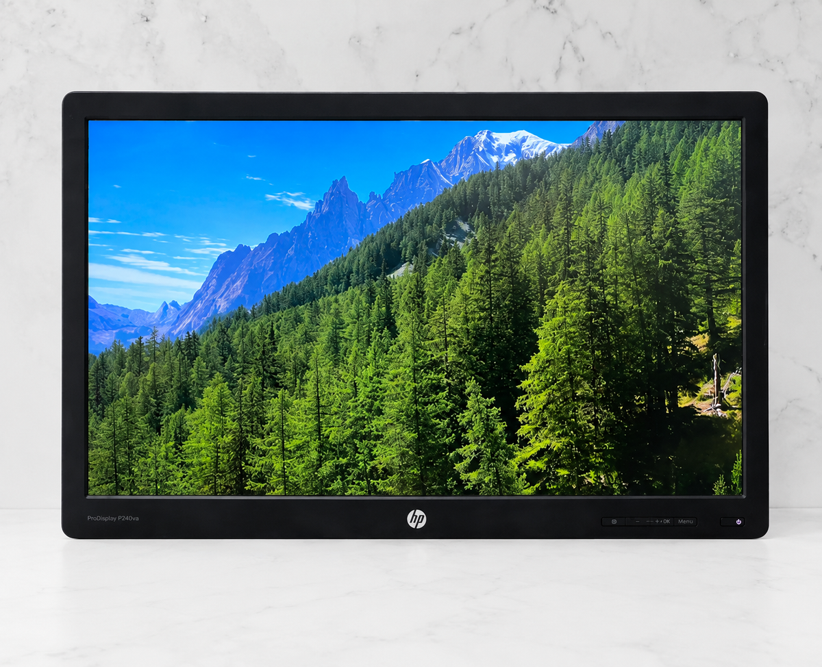Monitor SIN BASE HP ProDisplay P240va 24" LED 1920x1080 VGA- DisplayPort- HDMI CLASE B