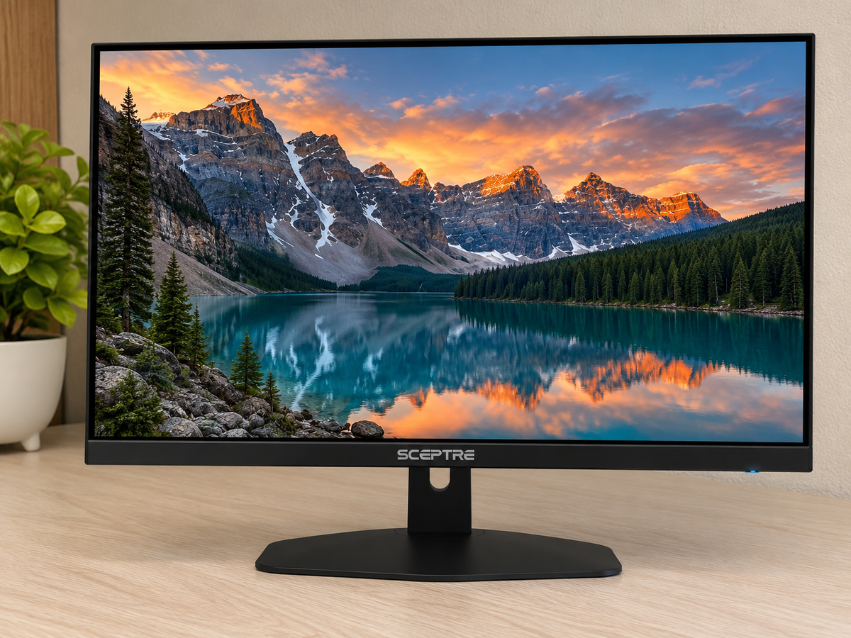 Monitor Sceptre 27” | F27 | Full HD 1920×1080 | HDMI / VGA | Bocinas Integradas