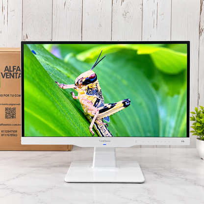 Monitor ViewSonic 22” | VX2263SMHL-W | Full HD | LED | HDMI / VGA | Bocinas Integradas