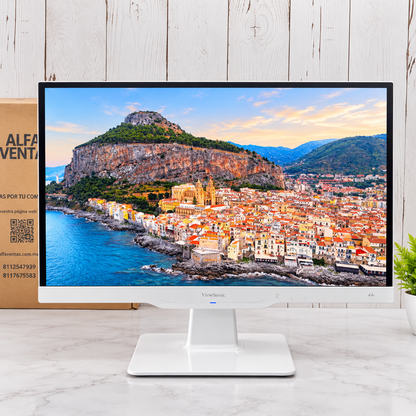 Monitor ViewSonic 22” | VX2263SMHL-W | Full HD | LED | HDMI / VGA | Bocinas Integradas