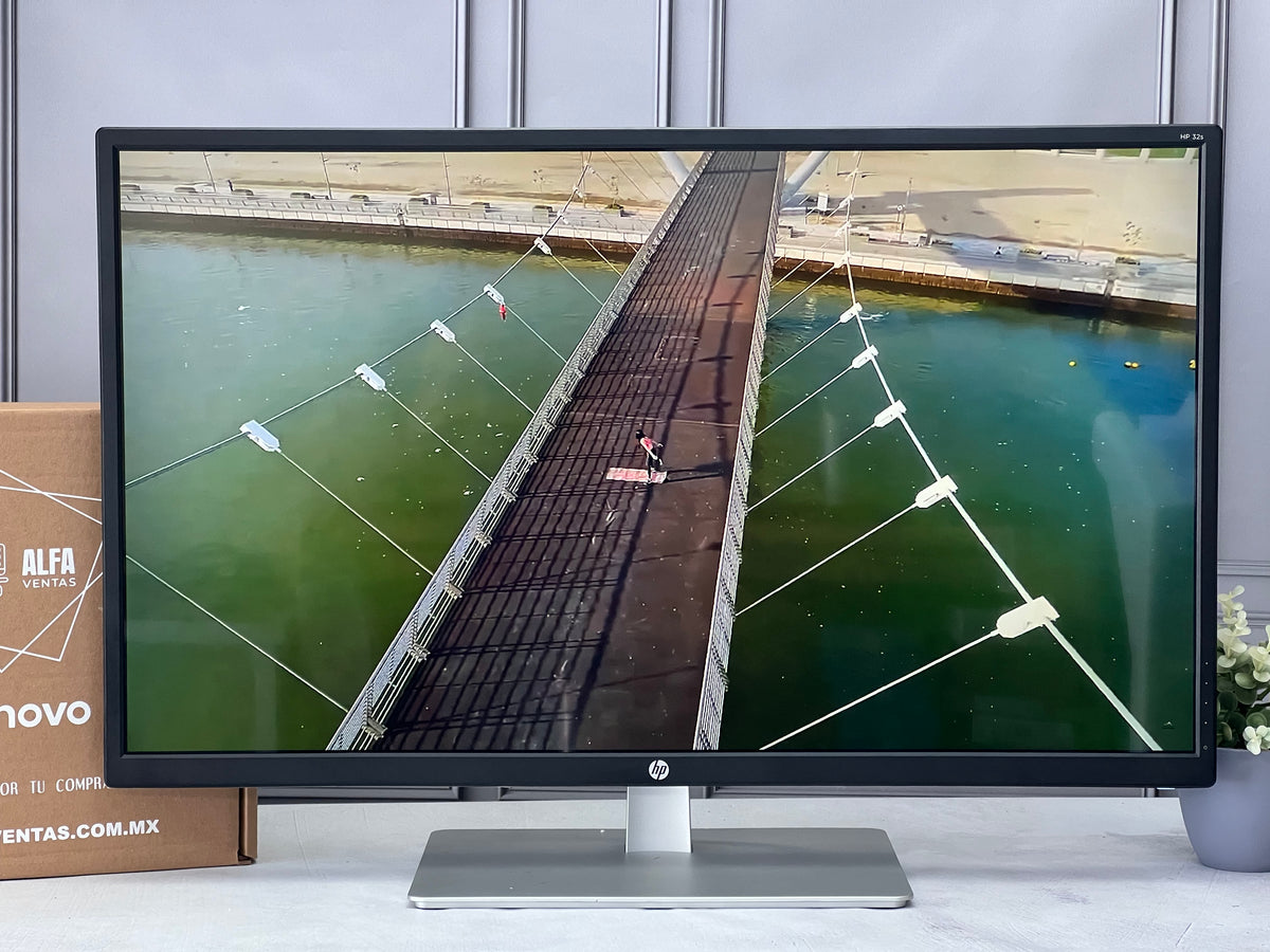 Monitor Hp 32” pulgadas 32s Display 1920 x 1080 (Full HD) 5ms VGA-HDMI 75 Hz