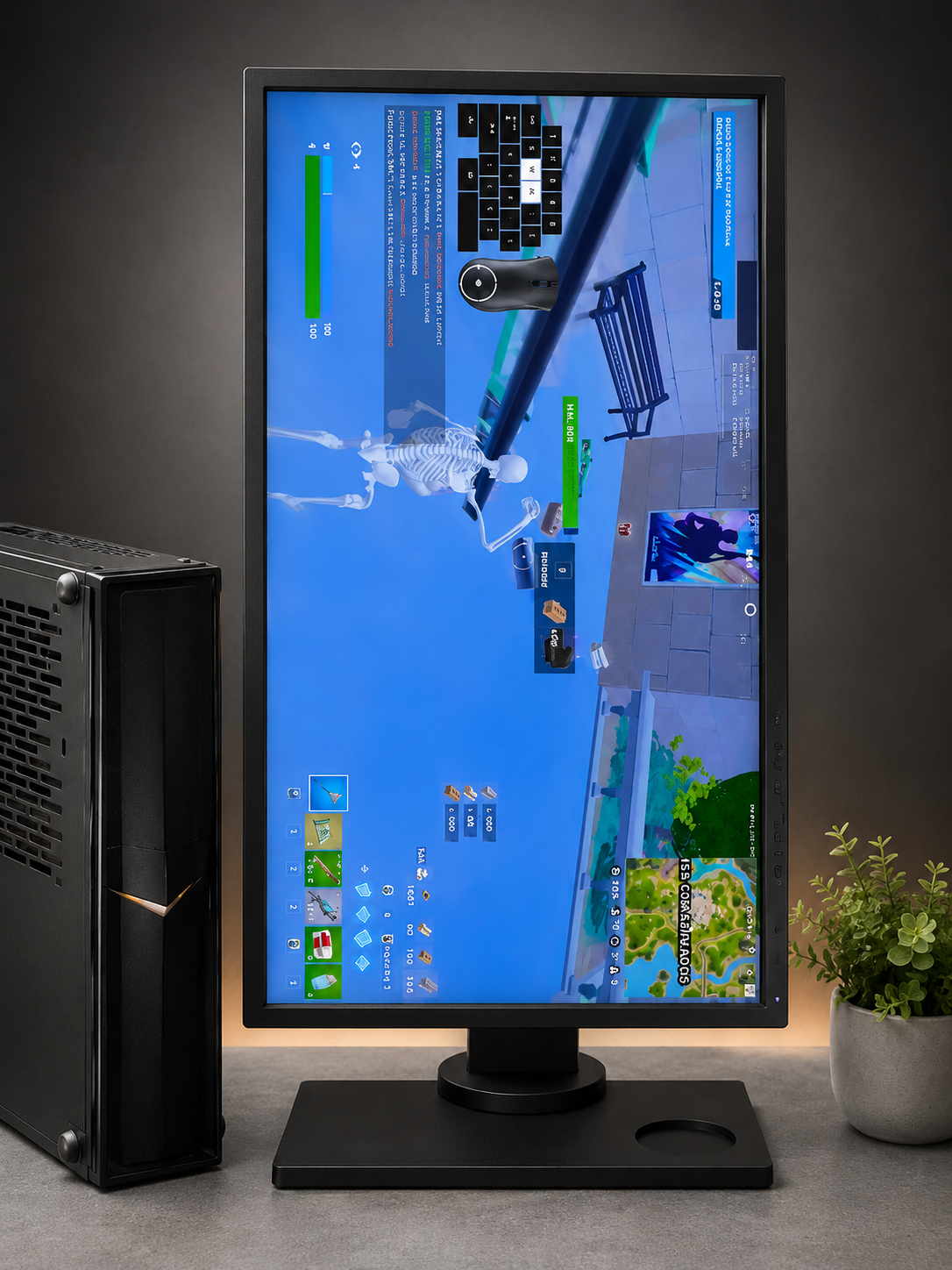 PC Gamer Completa + Monitor 144Hz | GTX 1650 4GB | 16GB RAM | SSD 480GB