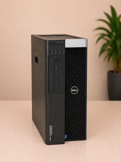 Workstation Dell Precision T5810 Xeon E5-1630 SSD 480GB RAM 16GB DDR4 Tarjeta QUADRO K600 1GB
